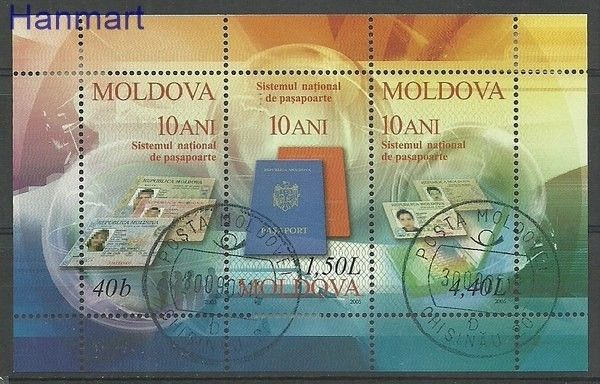 Znaczek Mołdawia 2005 Mi bl 34 Stemplowane