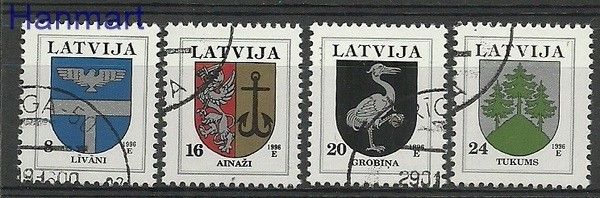 Znaczek Łotwa 1996 Stemplowane