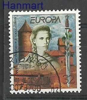 Znaczek Łotwa 1997 Mi 453 Stemplowane