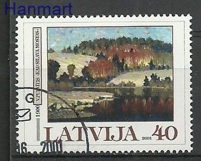 Znaczek Łotwa 2001 Mi 539 Stemplowane