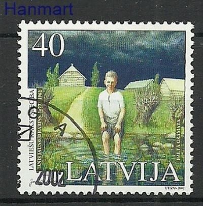 Znaczek Łotwa 2002 Stemplowane