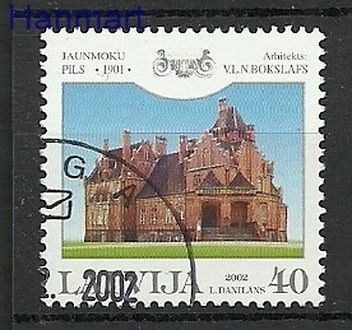 Znaczek Łotwa 2002 Mi 577 Stemplowane