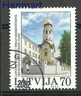 Znaczek Łotwa 2002 Stemplowane
