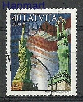 Znaczek Łotwa 2004 Mi 617 Stemplowane