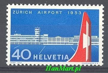 Znaczek Szwajcaria 1953 Mi 585 Czyste **