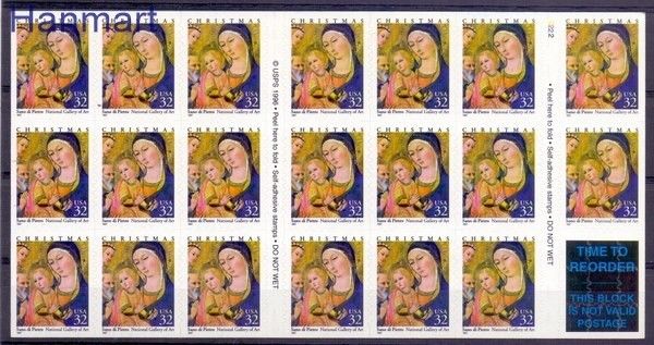 Znaczek USA 1997 Mi fol 43 Czyste **