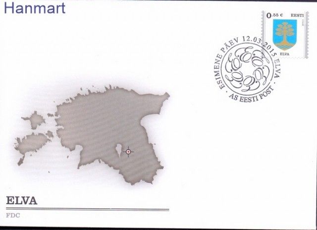 Znaczek Estonia 2015 Mi 818 FDC