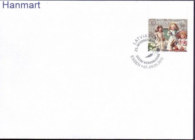 Znaczek Łotwa 2015 Mi 941Do FDC