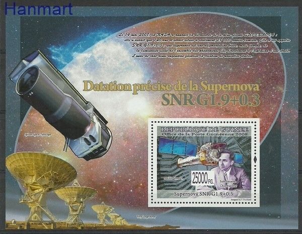 Znaczek Gwinea 2008 Mi bl 1581 Czyste **