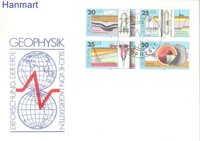 Znaczek NRD / DDR 1980 Mi 2557-2560 FDC
