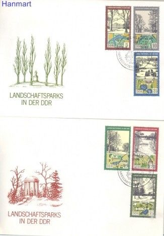 Znaczek NRD / DDR 1981 Mi 2611-2616 FDC
