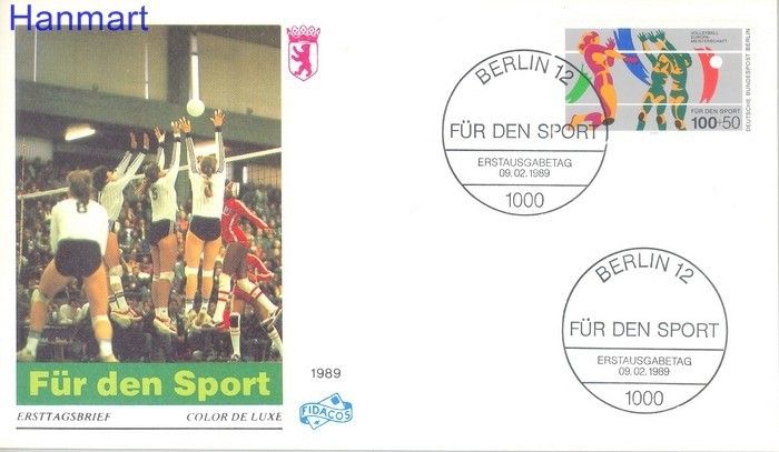 Znaczek Berlin Niemcy 1989 Mi 836 FDC