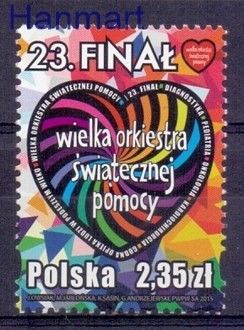 Znaczek Polska 2015 Mi 4750 Fi 4600 Czyste **