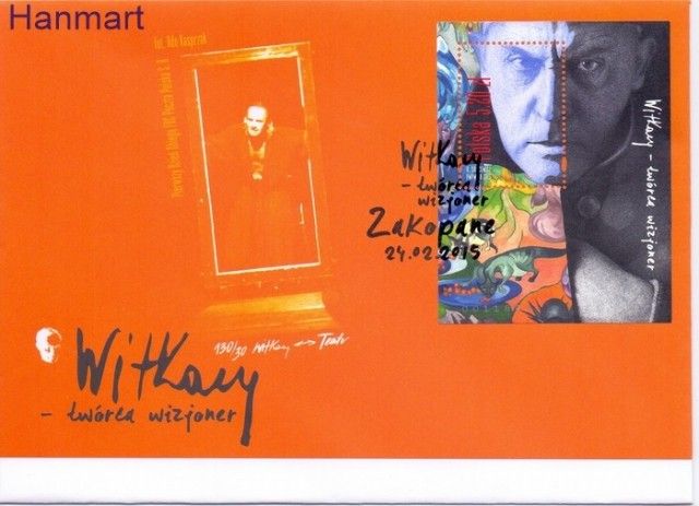 Znaczek Polska 2015 Mi bl 236 Fi bl 272 FDC