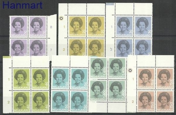 Znaczek Holandia 1982 Mi zf 1211-1217 Czyste **