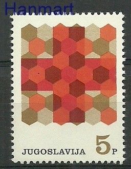 Znaczek Jugosławia 1968 Mi zwa 34 Czyste **