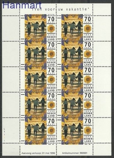 Znaczek Holandia 1996 Mi ark 1576 Czyste **