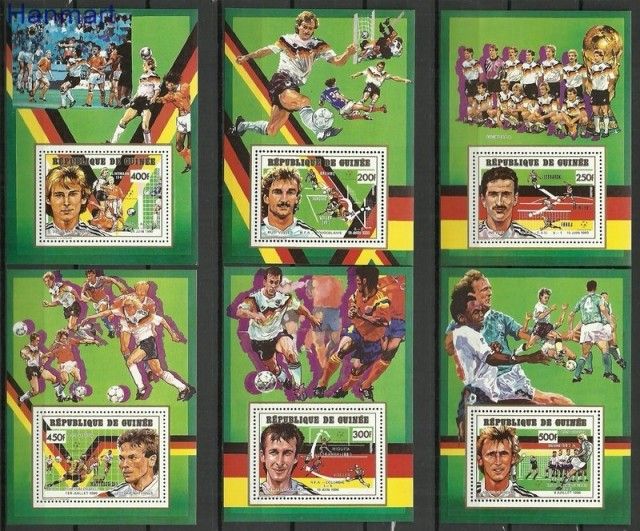 Znaczek Gwinea 1991 Mi 381-385 Czyste **