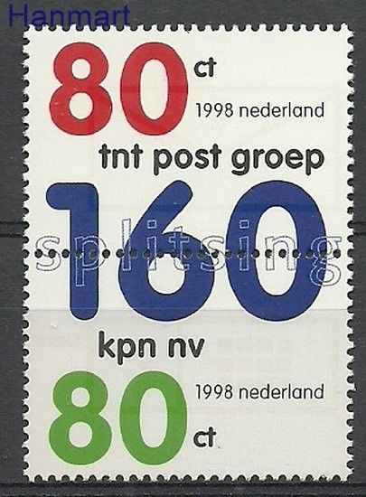 Znaczek Holandia 1998 Mi 1663-1664 Czyste **
