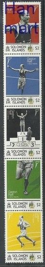Znaczek Wyspy Salomona 2012 Mi perfun Czyste **