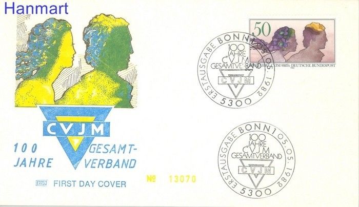 Znaczek Niemcy 1982 Mi 1133 FDC