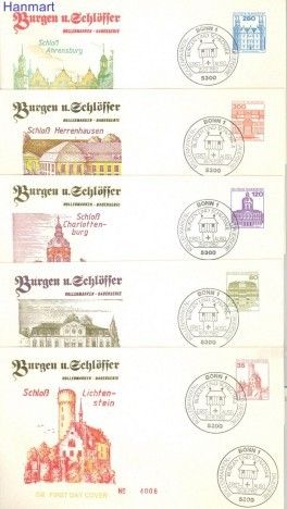 Znaczek Niemcy 1982 FDC