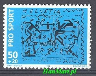 Znaczek Szwajcaria 1992 Mi 1482 Czyste **