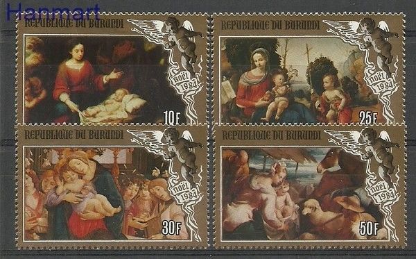 Znaczek Burundi 1984 Mi 1664-1667 Czyste **