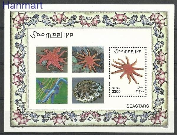 Znaczek Somalia 2001 Mi bl 80 Czyste **