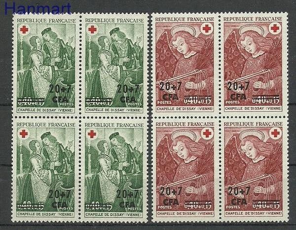 Znaczek Reunion 1970 Mi 469-470 Czyste **