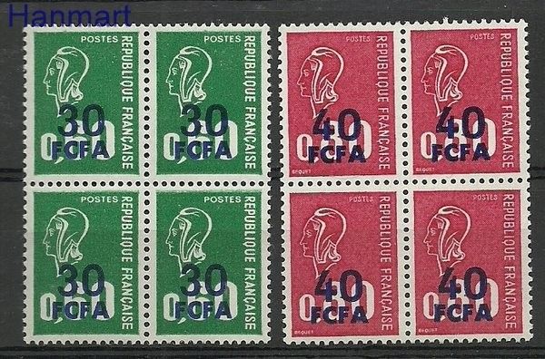 Znaczek Reunion 1974 Mi 505-506 Czyste **