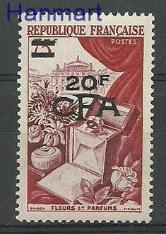 Znaczek Reunion 1954 Mi 378 Czyste **