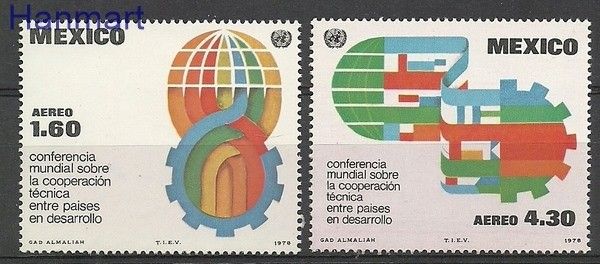 Znaczek Meksyk 1978 Mi 1586-1587 Czyste **