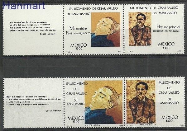 Znaczek Meksyk 1988 Mi 2067-2070 Czyste **