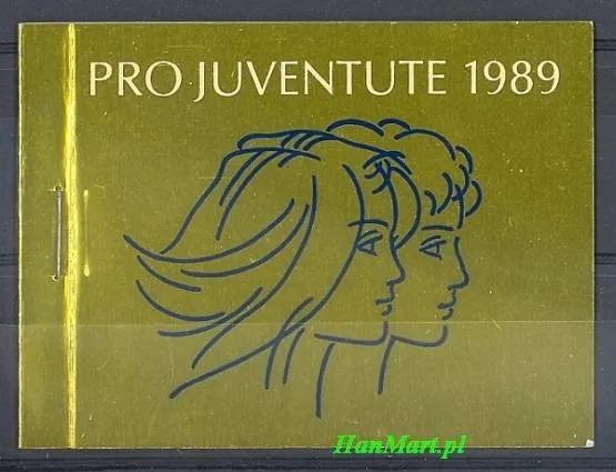 Znaczek Szwajcaria 1989 Mi mh 0-86 Czyste **