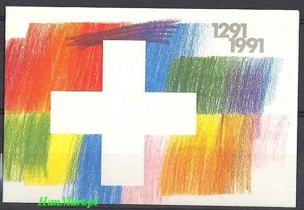 Znaczek Szwajcaria 1991 Mi mh 89 Czyste **