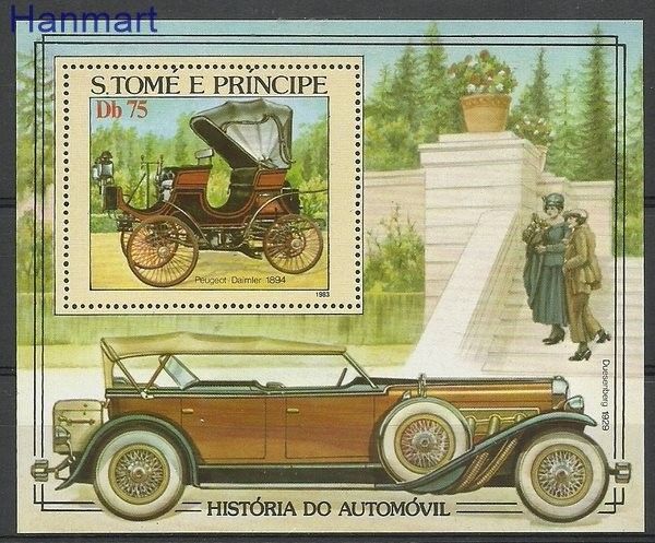 Znaczek Wyspy Św. Tomasza i Książęca 1983 Mi bl 137 Czyste **
