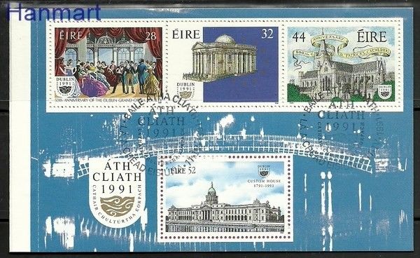 Znaczek Irlandia 1991 Mi mh 17 Stemplowane