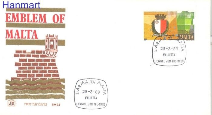 Znaczek Malta 1989 Mi 815 FDC