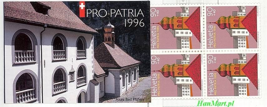 Znaczek Szwajcaria 1996 Mi mh 0-105 Czyste **