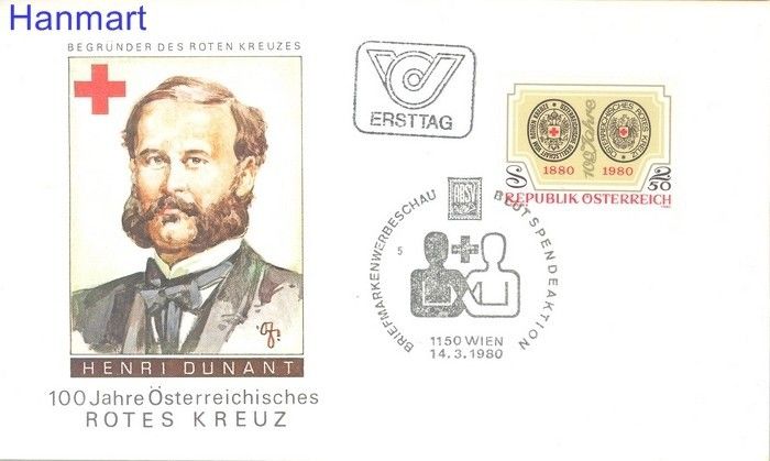 Znaczek Austria 1980 Mi 1634 FDC