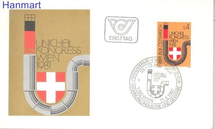 Znaczek Austria 1981 Mi 1669 FDC