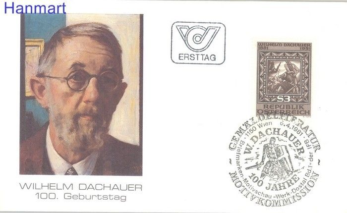Znaczek Austria 1981 Mi 1666 FDC