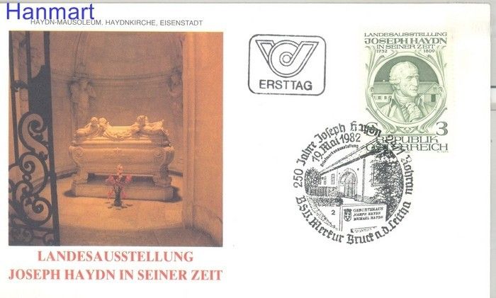 Znaczek Austria 1982 Mi 1704 FDC