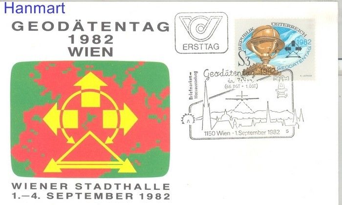 Znaczek Austria 1982 Mi 1716 FDC