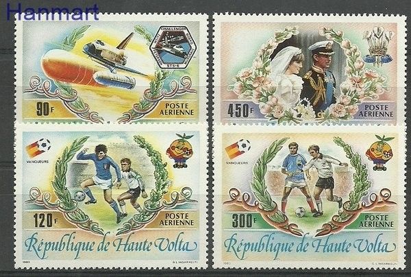Znaczek Burkina Faso 1983 Mi 899-902 Czyste **