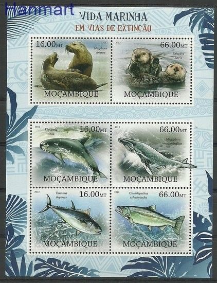 Znaczek Mozambik 2012 Mi 5810-5815 Czyste **