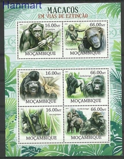 Znaczek Mozambik 2012 Mi 5824-5829 Czyste **