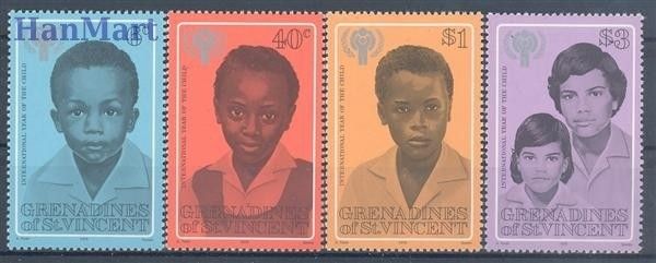 Znaczek Grenadines of St Vincent 1979 Mi 175-178 Czyste **