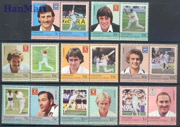 Znaczek Union Islands 1984 Mi 38-53 Czyste **